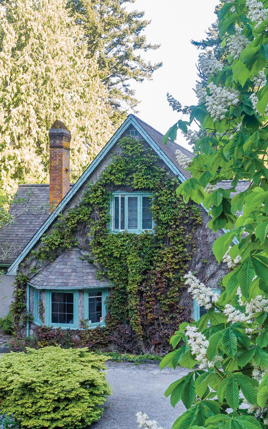 cottage in a garden